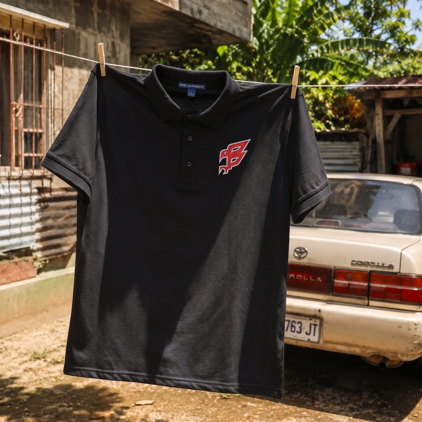 BadByrd Polo — The Symple Statement (Black)