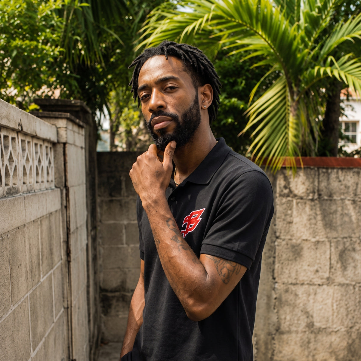 BadByrd Polo — The Symple Statement (Black)