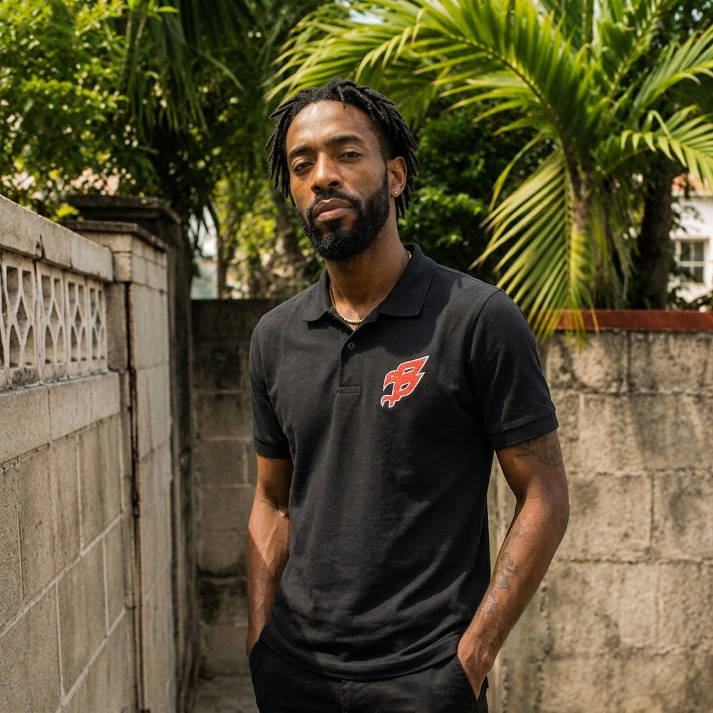 BadByrd Polo — The Symple Statement (Black)